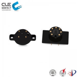 Magnetic electrical connector for bicycle system