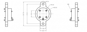 Magnetic electrical connector for bicycle system