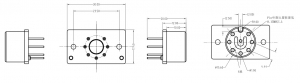 Magnetic electrical connector for bicycle system