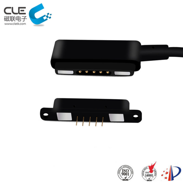 5 Pin male and female smart charging cable