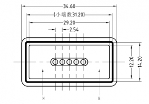 Magnetic charging electrical cable connectors for wheelchairs