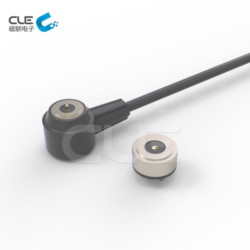 Round magnetic power cable connector factory