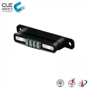 4 Pin male female magnetic connector for telephone