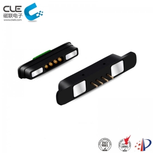 4 Pin male female magnetic connector for telephone