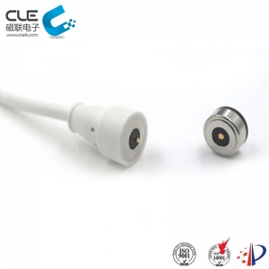 Dc round magnetic cable connectors Magnetic cable connector for charging