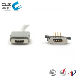 Male and female electrical electrical cable connectors