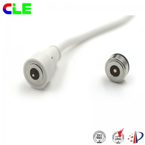 Dc round magnetic cable connectors Magnetic cable connector for charging