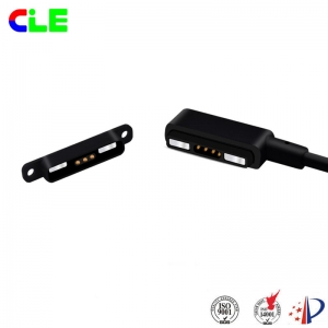 4Pin male and female magnetic usb cable charger connector