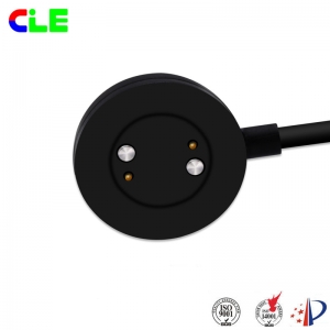 Round type usb magnetic charging cable connector