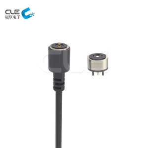 Round male and female charging magnetic cable