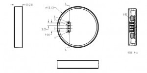 Custom magnetic pogo connector for Smart bracelet