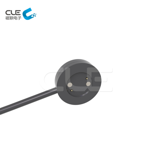 Round type usb magnetic charging cable connector