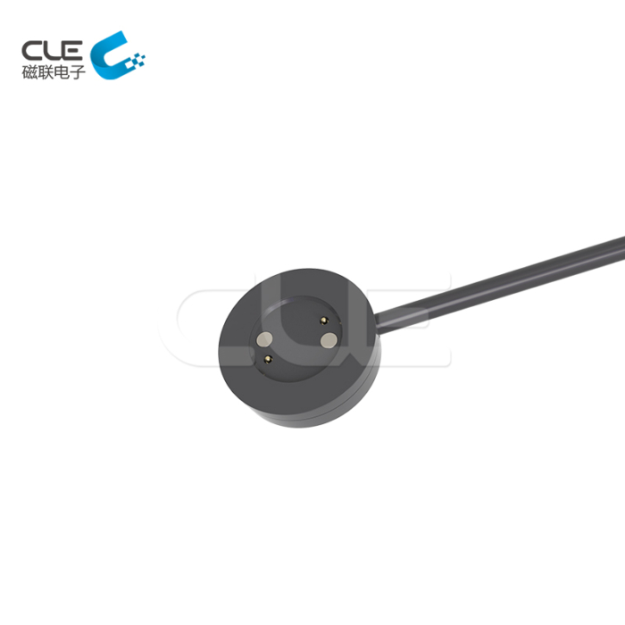 Round type usb magnetic charging cable connector