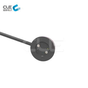 Round type usb magnetic charging cable connector