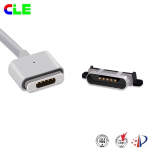 Magnetic charging cable for smartphone with USB