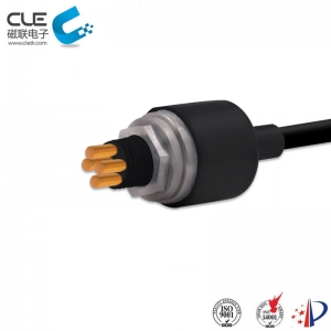 Waterproof 4 pin magnetic connector automotive