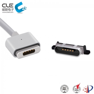 Magnetic charging cable for smartphone with USB