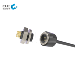 Waterproof 4 pin magnetic connector automotive