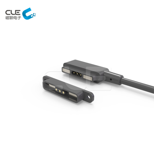 Magnetic charge cable with 3 pin cable connector 