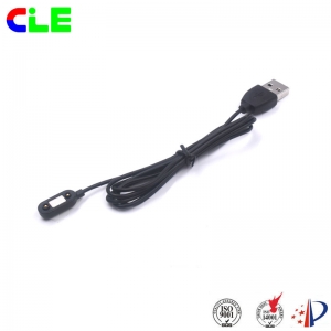 2Pin quadrate magnetic charging cable connector for Smart watch