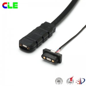 2 Pin electrical connector with usb magnetic charger