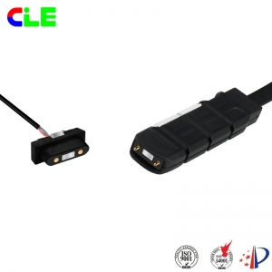 2 Pin electrical connector with usb magnetic charger