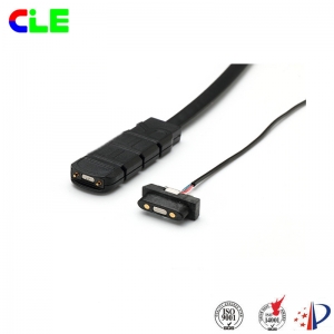 2 Pin electrical connector with usb magnetic charger