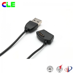 4 Pin usb magnetic charger cable connector for smart watch