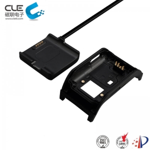 Powerful magnetic usb pogo 4 pin connector with gold plated
