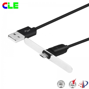 Customized tablet computer male and female magnetic usb charging cable
