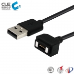 [CM-BP93411] 4 Pin power connector with usb magnetic charging