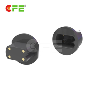 Magnetic usb 4 pin pogo charger connector for safe