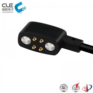 Latest charger usb 4pin magnetic pogo pin connector