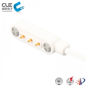 3 Pin magnetic dc power connector with cable for air cleaner