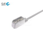 [CMA-0013]  High quality white 2 pin magnetic and pogo pin connectors