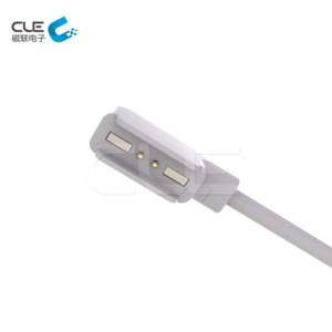 High quality white 2 pin magnetic and pogo pin connectors