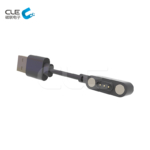 [CMA-0246] 3 pin male magnetic charger usb connector for smart wear