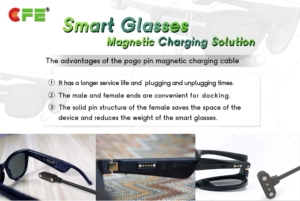 Smart Glasses Magnetic Charging Solution