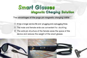 Smart Glasses Magnetic Charging Solution